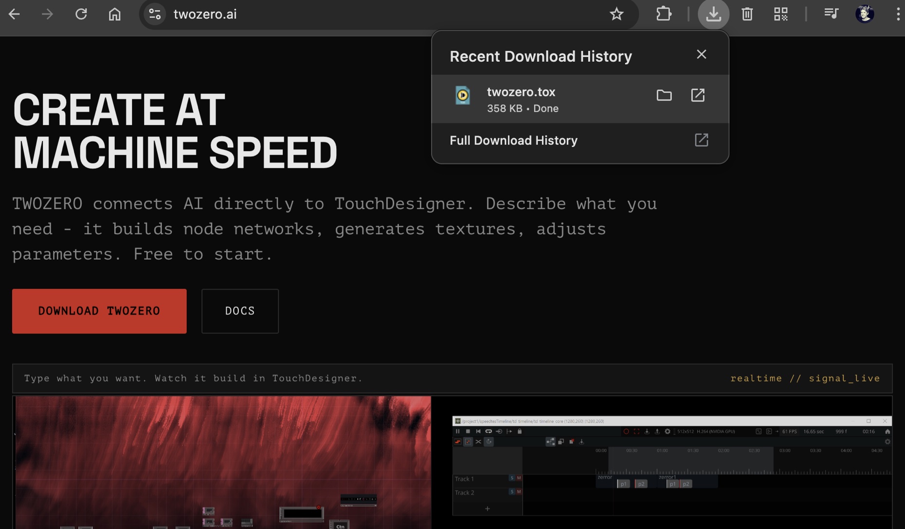 From download to first patch in minutes