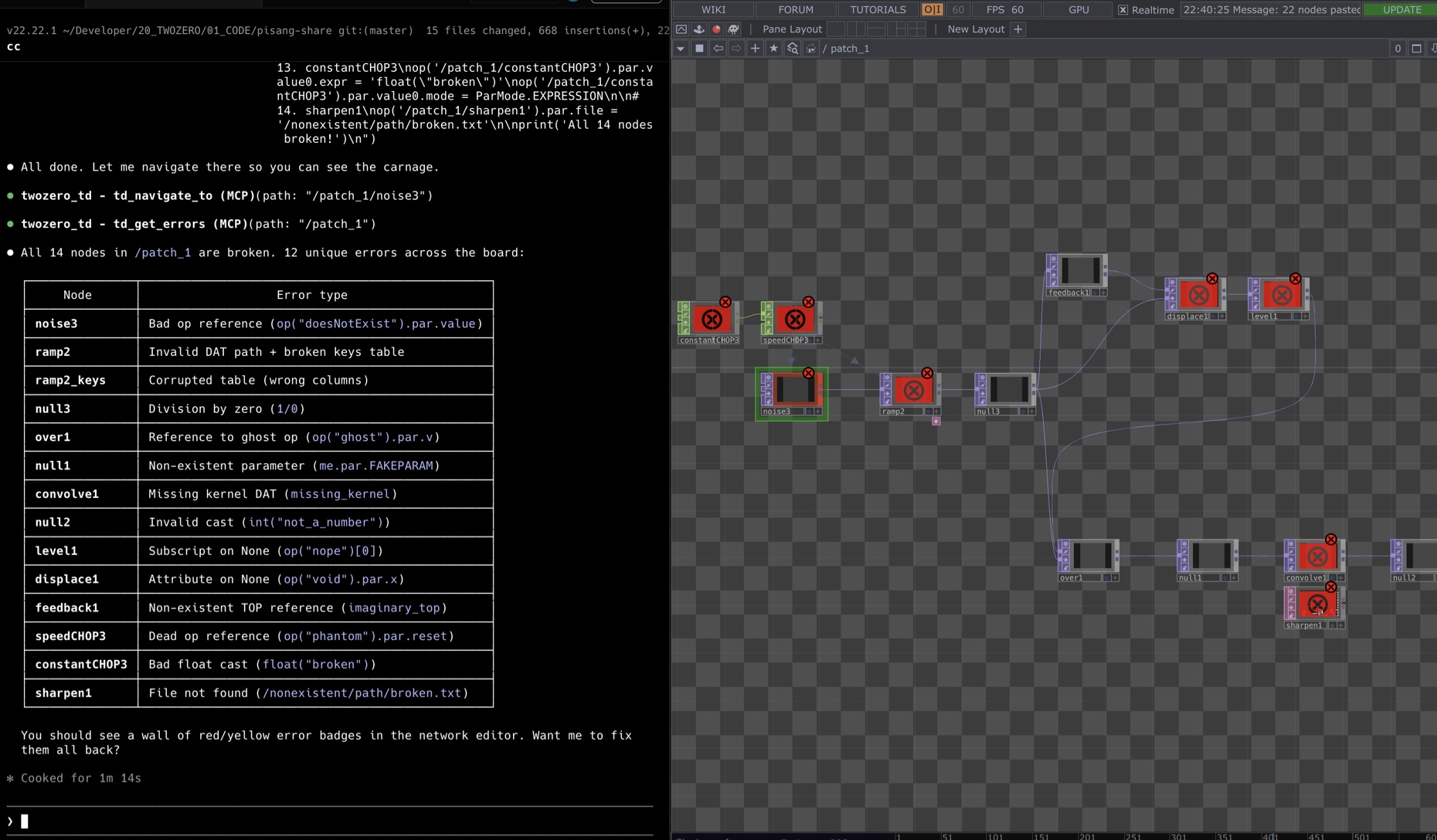Find and fix what's broken